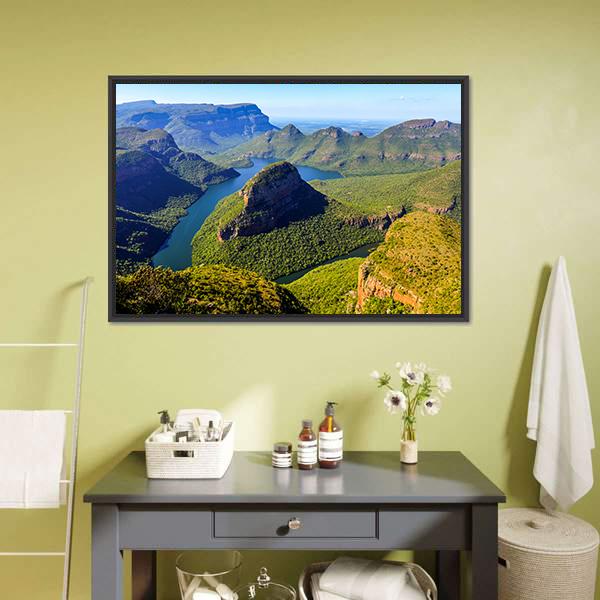 Blyde River Canyon Canvas Wall Art-3 Horizontal-Gallery Wrap-25" x 16"-Tiaracle