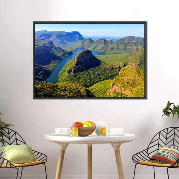 Blyde River Canyon Canvas Wall Art-3 Horizontal-Gallery Wrap-25" x 16"-Tiaracle