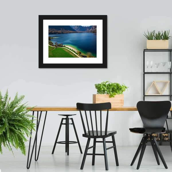 Bohinj Lake Slovenia Canvas Wall Art-3 Horizontal-Gallery Wrap-25" x 16"-Tiaracle