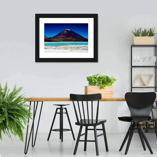 Bolivia Lagoon Panoramic Canvas Wall Art-1 Piece-36" x 12"-Tiaracle