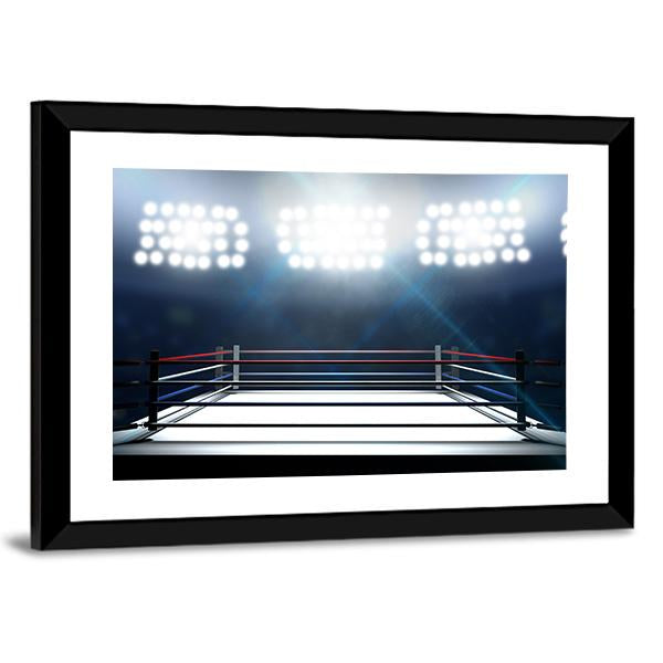 Boxing Ring Canvas Wall Art-5 Horizontal-Gallery Wrap-22" x 12"-Tiaracle