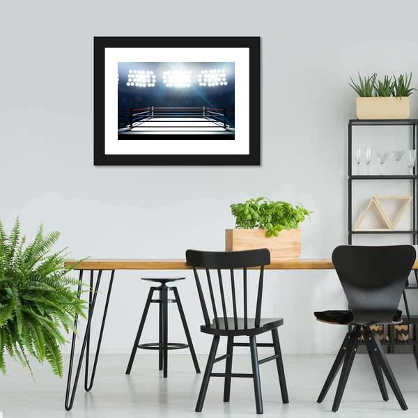 Boxing Ring Canvas Wall Art-5 Horizontal-Gallery Wrap-22" x 12"-Tiaracle
