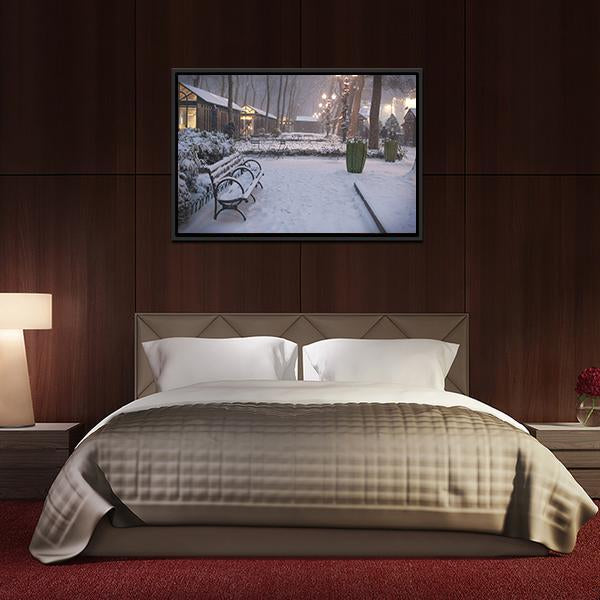 Bryant Park Canvas Wall Art-3 Horizontal-Gallery Wrap-25" x 16"-Tiaracle