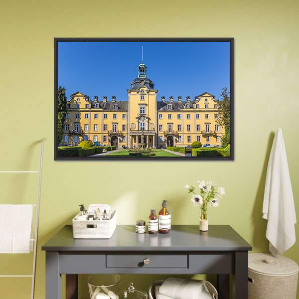 Buckeburg Palace Canvas Wall Art-3 Horizontal-Gallery Wrap-25" x 16"-Tiaracle