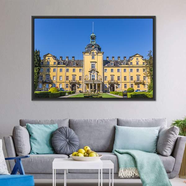 Buckeburg Palace Canvas Wall Art-1 Piece-Floating Frame-24" x 16"-Tiaracle