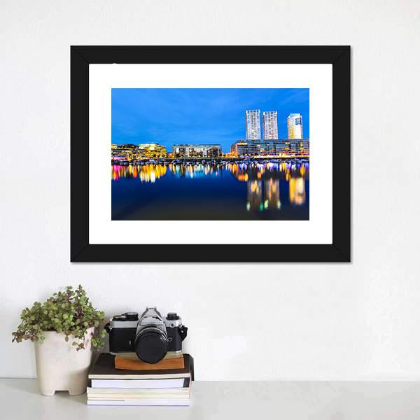 Buenos Aires Argentina Canvas Wall Art-1 Piece-Framed Print-20" x 16"-Tiaracle