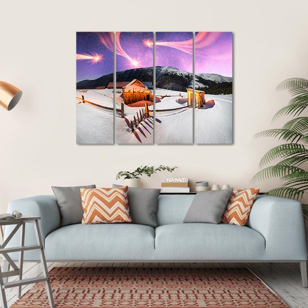 Carpathian Unique Hrebet Canvas Wall Art-4 Horizontal-Gallery Wrap-34" x 24"-Tiaracle