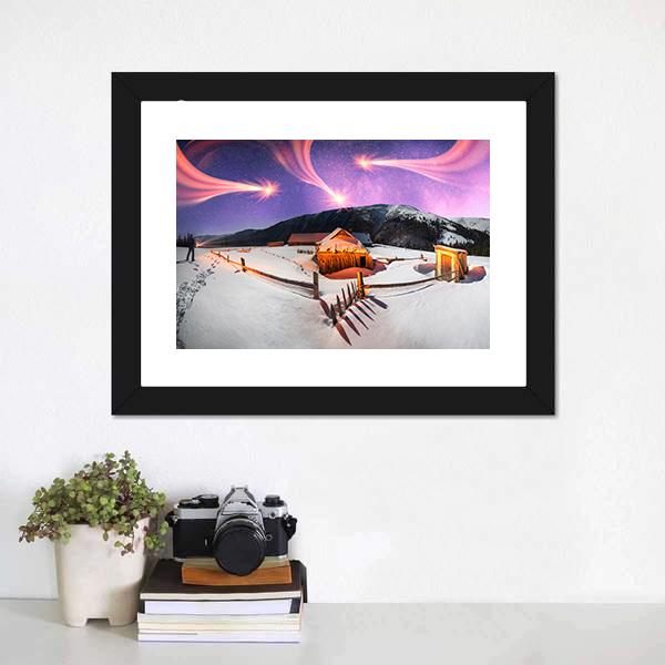 Carpathian Unique Hrebet Canvas Wall Art-1 Piece-Framed Print-20" x 16"-Tiaracle