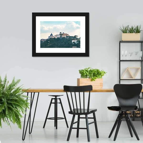 Castel Gandolfo Italy Canvas Wall Art-3 Horizontal-Gallery Wrap-25" x 16"-Tiaracle