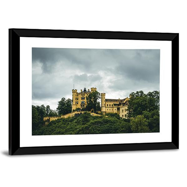 Castle In Bavaria Panoramic Canvas Wall Art-1 Piece-36" x 12"-Tiaracle