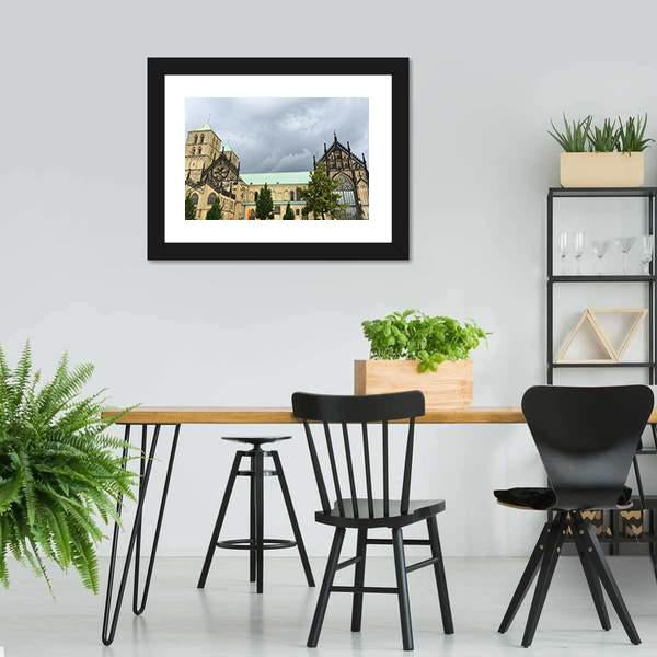 Cathedral Munster Canvas Wall Art-3 Horizontal-Gallery Wrap-25" x 16"-Tiaracle