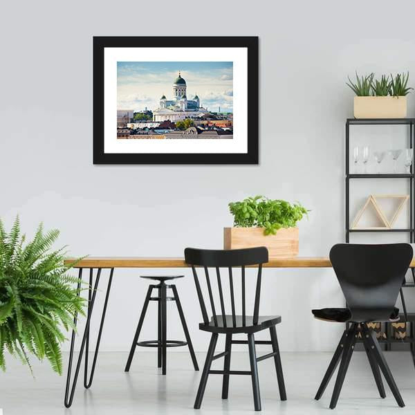 Cathedral Of Saint Nicholas Canvas Wall Art-5 Horizontal-Gallery Wrap-22" x 12"-Tiaracle