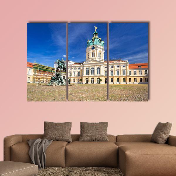 Charlottenburg Palace Berlin Canvas Wall Art-3 Horizontal-Gallery Wrap-37" x 24"-Tiaracle