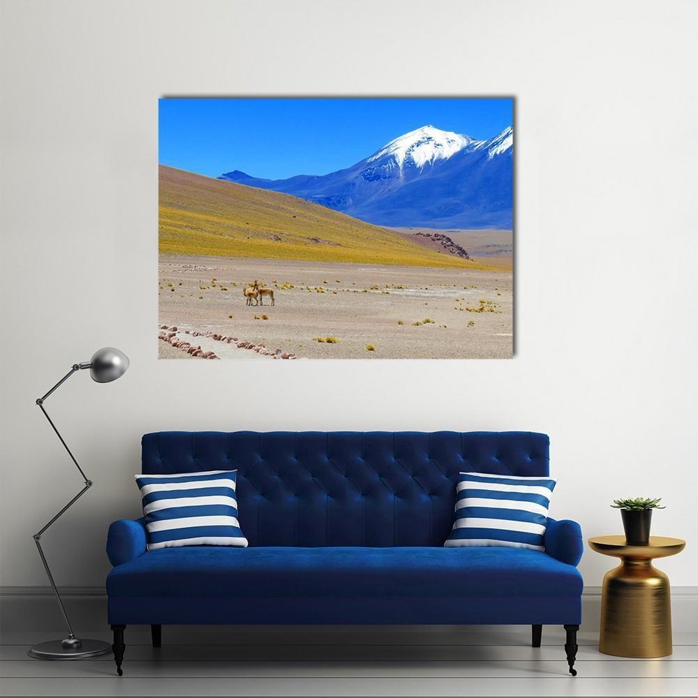 Chilean Landscape Canvas Wall Art-1 Piece-Gallery Wrap-48" x 32"-Tiaracle