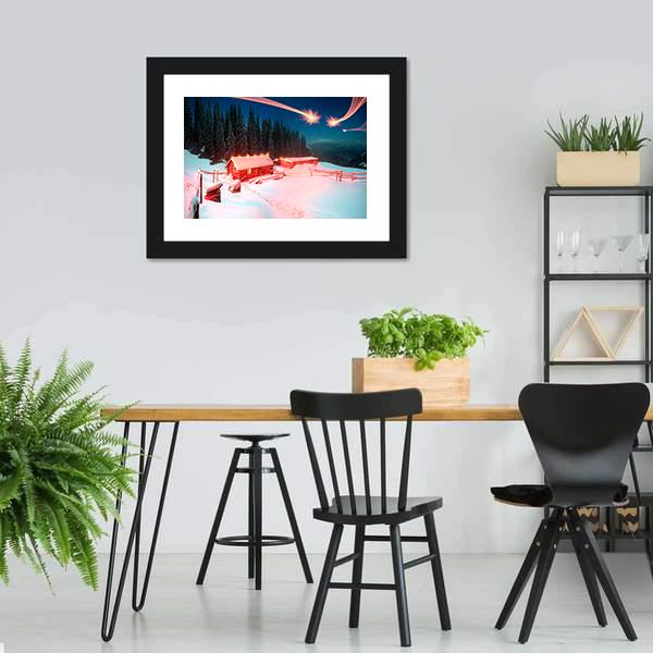 Christening On Mount Kukul Canvas Wall Art-3 Horizontal-Gallery Wrap-25" x 16"-Tiaracle