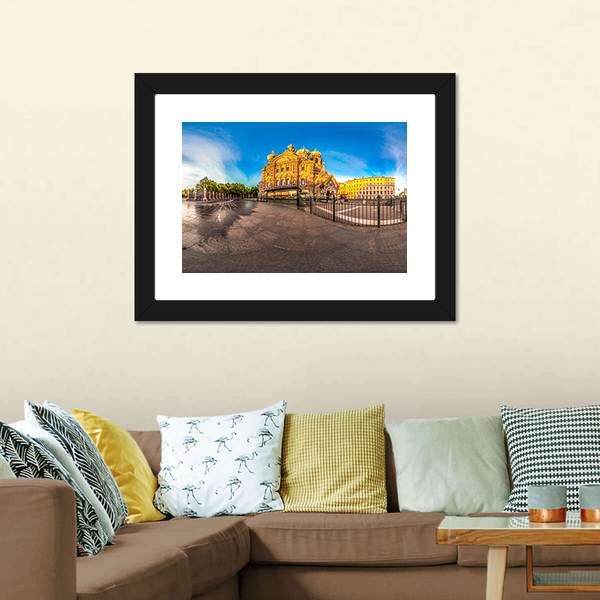Church Of The Savior Canvas Wall Art-1 Piece-Framed Print-20" x 16"-Tiaracle