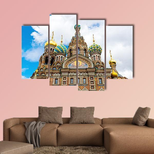 Savior On Spilled Blood Canvas Wall Art-4 Pop-Gallery Wrap-50" x 32"-Tiaracle