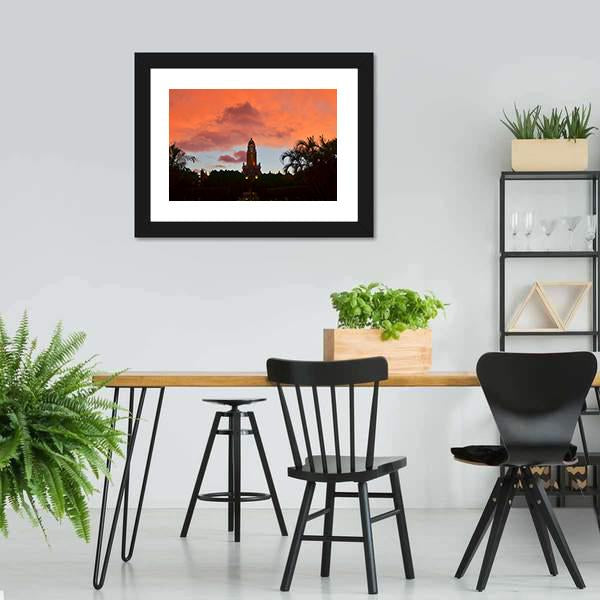 City Hall In Zocalo Panoramic Canvas Wall Art-1 Piece-36" x 12"-Tiaracle