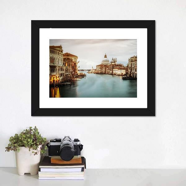 City Of Venice Canvas Wall Art-3 Horizontal-Gallery Wrap-25" x 16"-Tiaracle