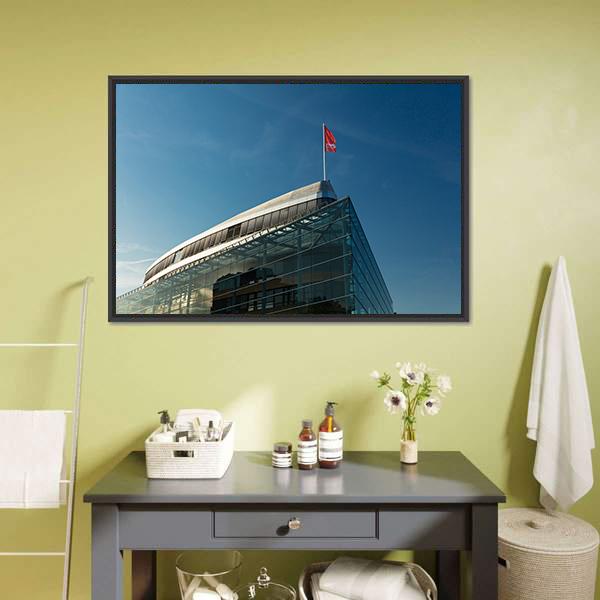 City View In Berlin Canvas Wall Art-3 Horizontal-Gallery Wrap-25" x 16"-Tiaracle