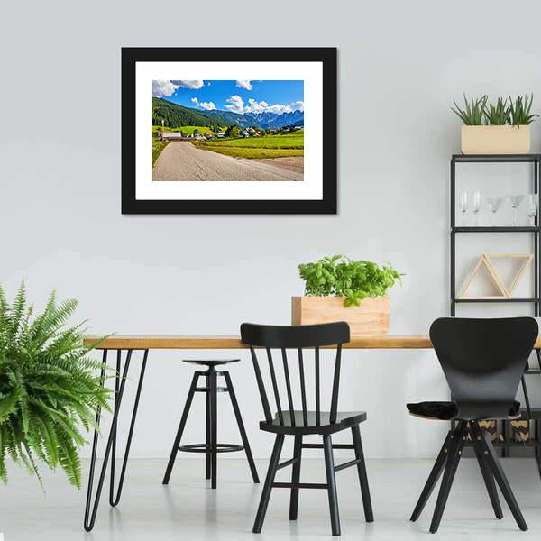 Country Road Austria Canvas Wall Art-3 Horizontal-Gallery Wrap-25" x 16"-Tiaracle