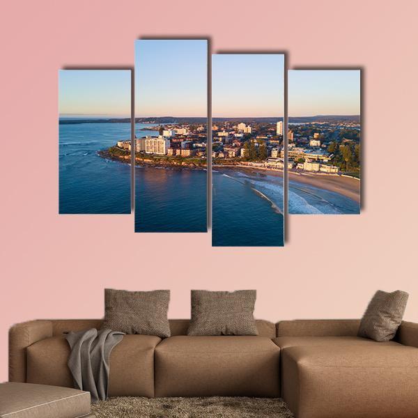 Cronulla Beach Canvas Wall Art-4 Pop-Gallery Wrap-50" x 32"-Tiaracle