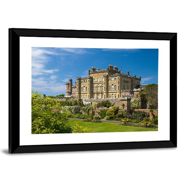 Culzean Castle Scotland Canvas Wall Art-5 Horizontal-Gallery Wrap-22" x 12"-Tiaracle