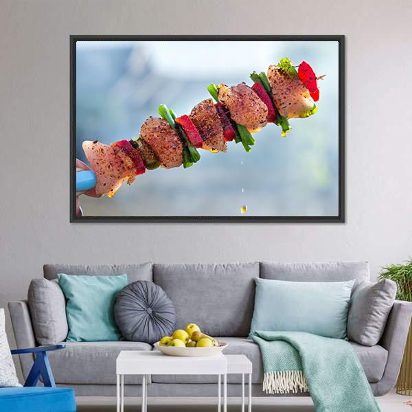 Delicious Chicken Breast Canvas Wall Art-5 Horizontal-Gallery Wrap-22" x 12"-Tiaracle