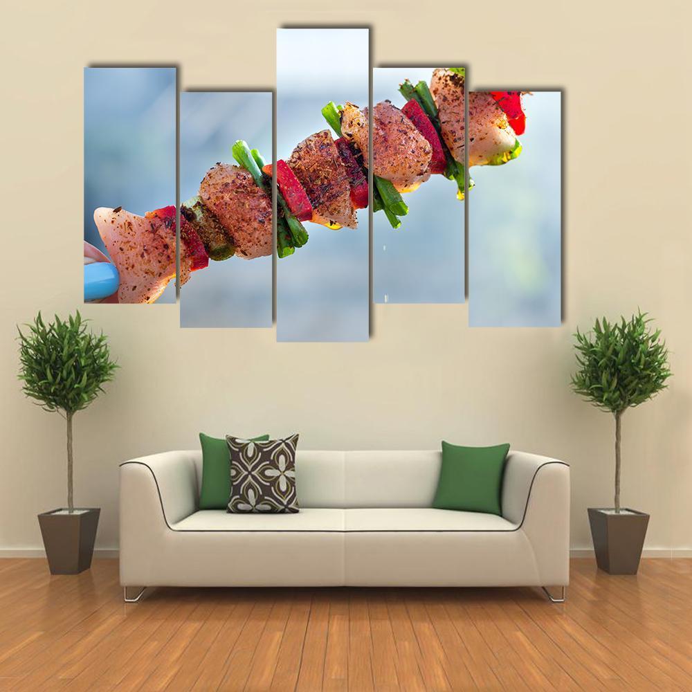 Delicious Chicken Breast Canvas Wall Art-5 Pop-Gallery Wrap-47" x 32"-Tiaracle