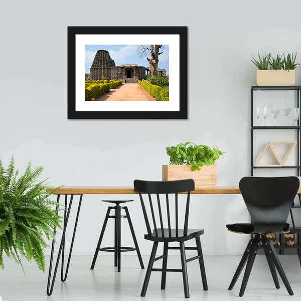 Doddabasappa Temple Canvas Wall Art-5 Horizontal-Gallery Wrap-22" x 12"-Tiaracle