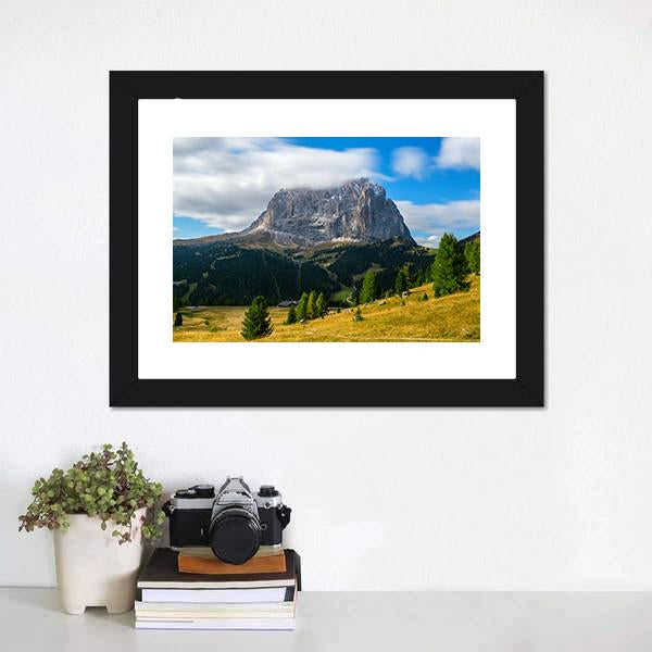Dolomites In Italy Canvas Wall Art-3 Horizontal-Gallery Wrap-25" x 16"-Tiaracle