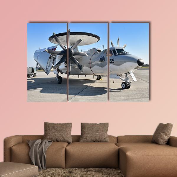 E-2 Hawkeye Canvas Wall Art-3 Horizontal-Gallery Wrap-37" x 24"-Tiaracle