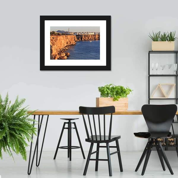 Egyptian Hotel From Red Sea Canvas Wall Art-3 Horizontal-Gallery Wrap-25" x 16"-Tiaracle