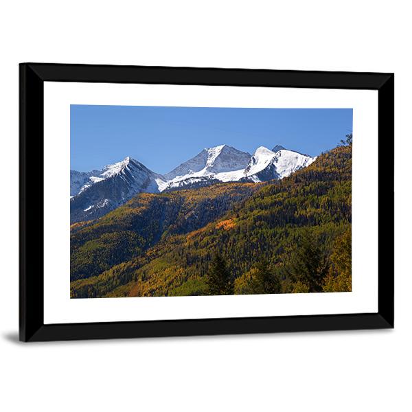 Elk Mountains Colorado Canvas Wall Art-3 Horizontal-Gallery Wrap-25" x 16"-Tiaracle