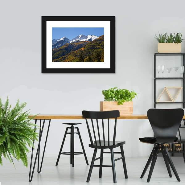 Elk Mountains Colorado Canvas Wall Art-3 Horizontal-Gallery Wrap-25" x 16"-Tiaracle