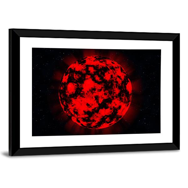 Explosion In Deep Space Canvas Wall Art-5 Horizontal-Gallery Wrap-22" x 12"-Tiaracle