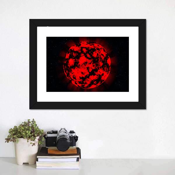Explosion In Deep Space Vertical Canvas Wall Art-3 Vertical-Gallery Wrap-12" x 25"-Tiaracle