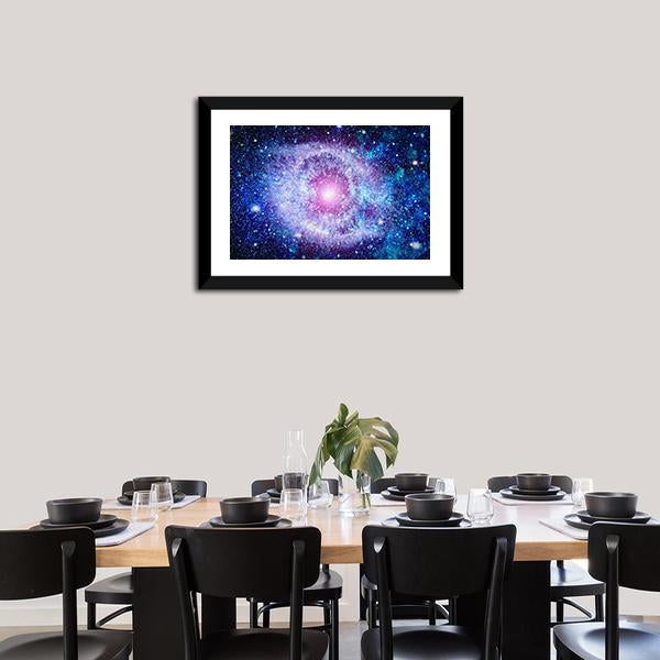 Eye Nebula Panoramic Canvas Wall Art-1 Piece-36" x 12"-Tiaracle