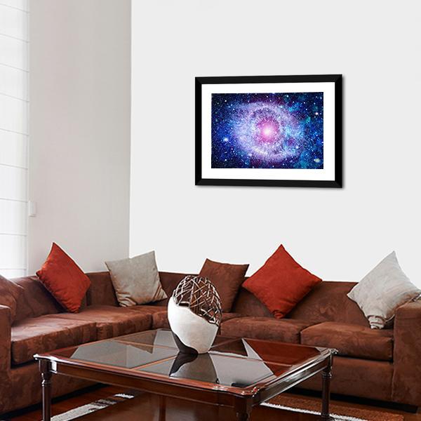 Eye Nebula Panoramic Canvas Wall Art-1 Piece-36" x 12"-Tiaracle