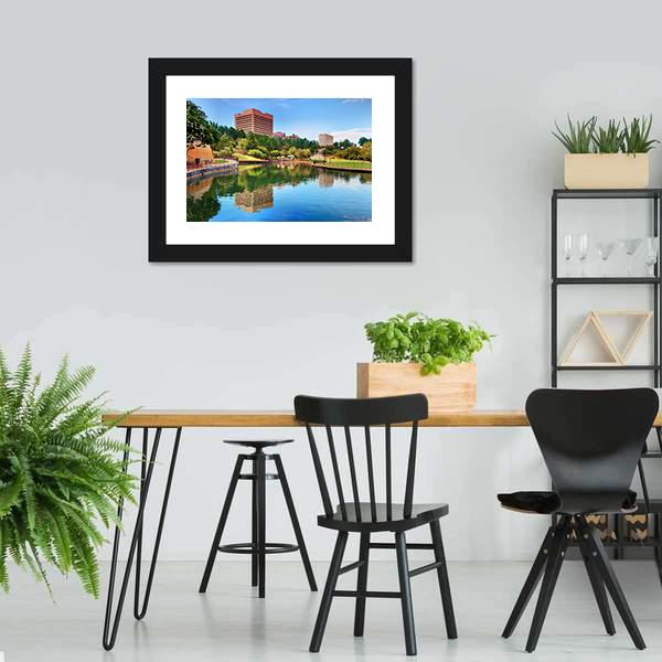 Finlay Park Columbia Canvas Wall Art-5 Horizontal-Gallery Wrap-22" x 12"-Tiaracle