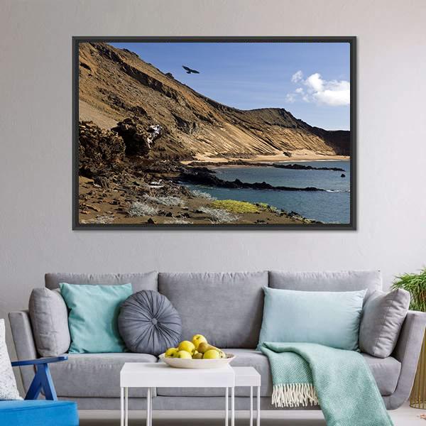 Galapagos Islands In Ecuador Canvas Wall Art-3 Horizontal-Gallery Wrap-25" x 16"-Tiaracle