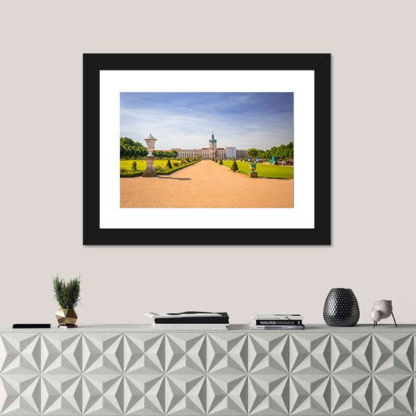 Garden Of Charlottenburg Berlin Canvas Wall Art-3 Horizontal-Gallery Wrap-25" x 16"-Tiaracle