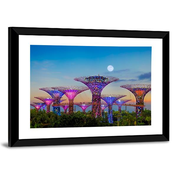 Gardens By The Bay Canvas Wall Art-5 Horizontal-Gallery Wrap-22" x 12"-Tiaracle