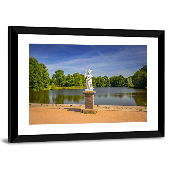 Gardens Of Charlottenburg In Berlin Canvas Wall Art-3 Horizontal-Gallery Wrap-25" x 16"-Tiaracle
