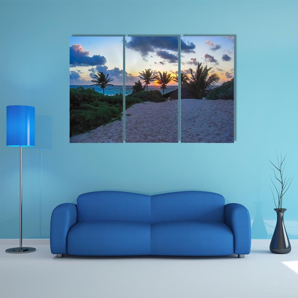 God Of Winds Temple Canvas Wall Art-3 Horizontal-Gallery Wrap-37" x 24"-Tiaracle