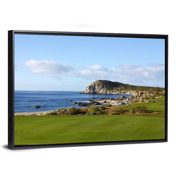Golf In Los Cabos Canvas Wall Art-3 Horizontal-Gallery Wrap-25" x 16"-Tiaracle