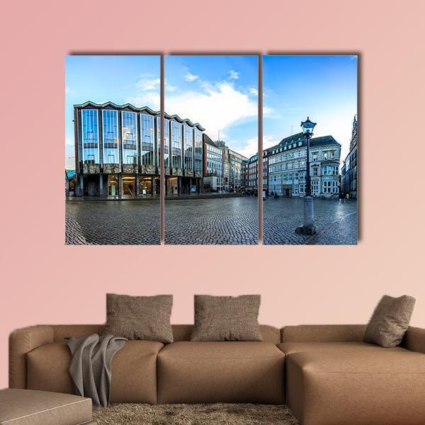 Hanseatic City Germany Canvas Wall Art-3 Horizontal-Gallery Wrap-25" x 16"-Tiaracle