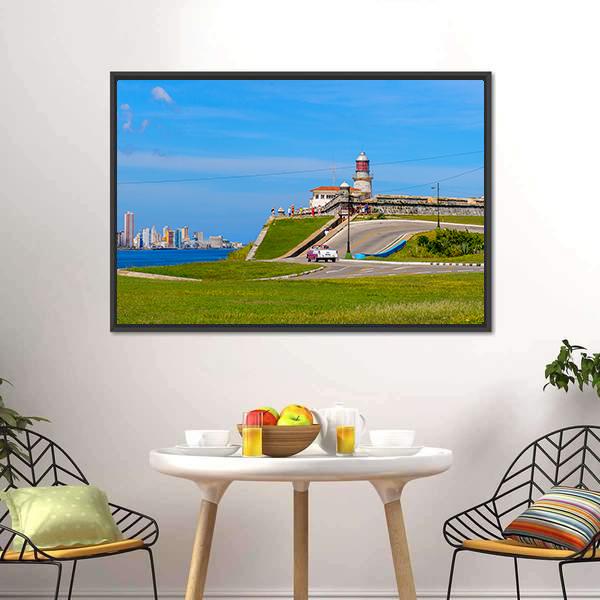 Havana The Capital Of Cuba Canvas Wall Art-3 Horizontal-Gallery Wrap-25" x 16"-Tiaracle