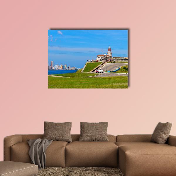 Havana The Capital Of Cuba Canvas Wall Art-1 Piece-Gallery Wrap-48" x 32"-Tiaracle