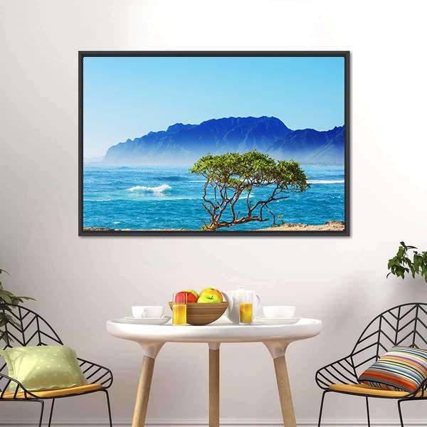 Hawaii Beach Canvas Wall Art-3 Horizontal-Gallery Wrap-25" x 16"-Tiaracle